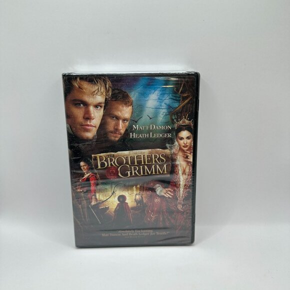 The Brothers Grimm DVD 2005 Matt Damon Heath Ledger Miramax Full Screen Edition - Picture 2 of 6